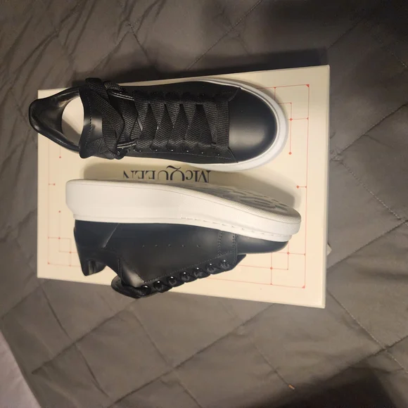 Alexander McQueen Black Sneakers